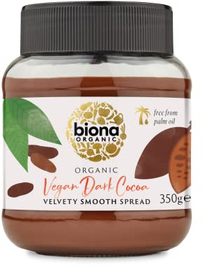 Biona Organic Dark Chocolate Spread 350g X 4 (Pack of 4)