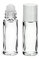 Voshuiles - Roll-On Verre Blanc Transparent 30ml - Emballage Cosmétique Parfum N°5 L'Eau de Chanel - Flacon Rechargeable pour Huiles Essentielles et Parfums