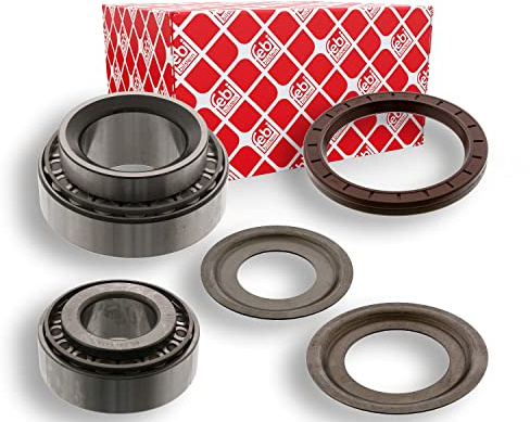 febi bilstein 11345 Radlagersatz mit ABS-Impulsring, 1 Stück