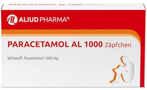 Paracetamol AL 1000 Zäpfchen, 10 St. Zäpfchen