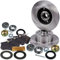 BESTPRICE Bremsenset Hinterachse inkl. Bremsscheiben Ø 245 mm Voll + Bremsbeläge hinten + Radlagersatz mit ABS-Ring, Kompatibel mit AUDI A4 B5 (8D2), A4 B5 Avant (8D5)