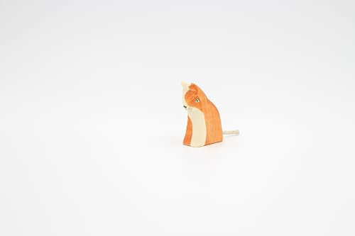 Holzspielwaren Ackermann Katze aus Holz – Bauernhof Holzspielzeug, aus Schwäbischer Handarbeit (100% ökologisch)