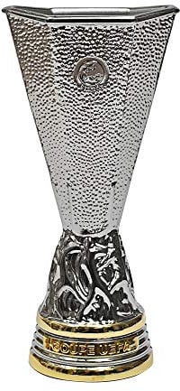 UEFA EUROPA LEAGUE Unisex-Adult EL 45 mm Nachbildung Pokals in 3D, SILBER, 45mm