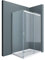 doporro Cabine de Douche 90x140 avec bac à Douche Paroi de Douche Montage Réversible avec Porte Coulissante Ravenna17 90x140x195cm Verre ESG Transparent 8mm