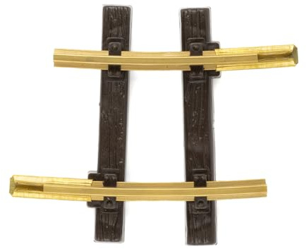 LGB – gebogenes Gleis R1 – 7,5° - L11040, gebogenes Gleiselement, Gleiserweiterung für Gartenbahn, Gleismaterial, Zubehör, Spur G, Maßstab 1:22,5