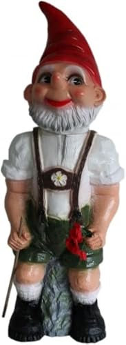 0725 Rakso XXL Gartenzwerg Seppel 80 cm PVC Zwerg Garten Zwerg Figur