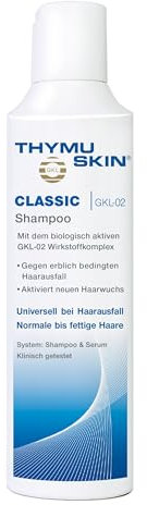 THYMUSKIN Classic Shampoo: Stimuliert den Haarwuchs, für normale bis fettige Haare (1 x 200 ml)