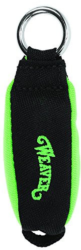 Weaver Leather Bullet Throw Weight by, Black/Neon Green, 10 OZ, Model: 08-98323-BK/NG