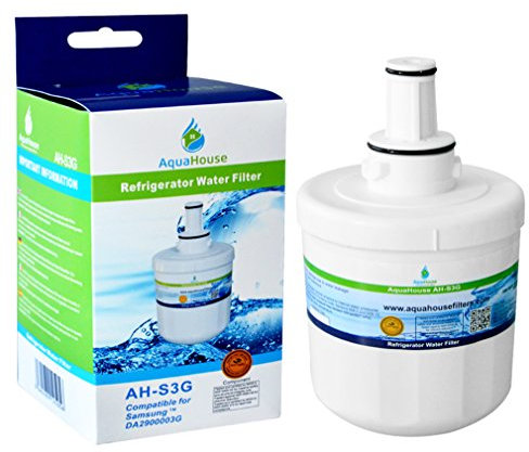 AquaHouse Water Filter Compatible with Samsung DA29-00003G, DA29-00003A, DA29-00003B, HAFIN1 EXP, HAFIN2/EXP Fridge