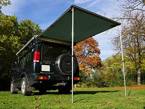 Prime Tech Fahrzeug-Markise 150x200x210 cm grün, auch für Dachzelte – Diverse Modelle