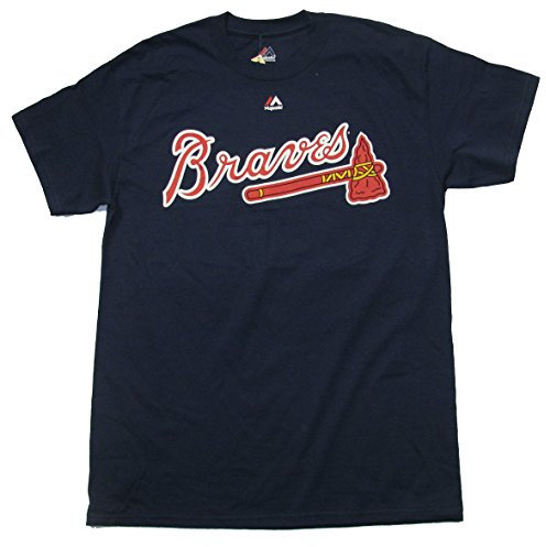 MLB Baseball T-Shirt ATLANTA BRAVES John Smoltz #29 blau in XL (X-LARGE)