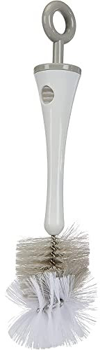 Béaba - 2in1-Flaschenbürste, grau