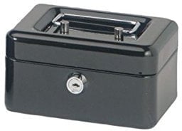 ALCO-Albert 840-11 Geldkassette, 152 x 119 x 76 mm, schwarz