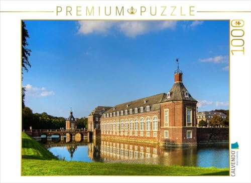 Puzzle · Schloss Nordkirchen, das Reithaus, im Hintergrund der Dienstflügel | 1000 Teile · Lege-Größe 64 × 48 cm · CALVENDO Puzzle