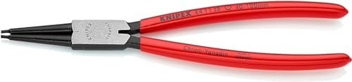 KNIPEX Pince Circlips DIN 5256 C - Alésage: 40–100mm - Pointes: 2,3mm, Droites -Longueur : 225 mm- Robuste, Forgée; Pointes Solides Antidérapantes SC - 44 11 J3 SB