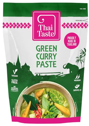 Thai Taste Green Curry Paste Pouch, 200 g