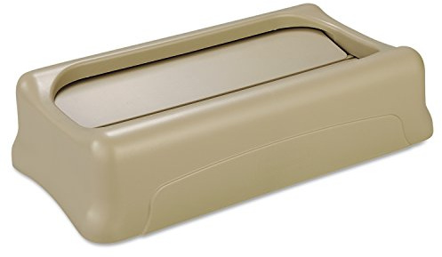 Rubbermaid Commercial FG267360BEIG Swing Lid for Slim Jim Containers, Beige