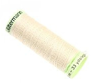 Gutermann Topstitch Thread, Cream 0414, 30 m