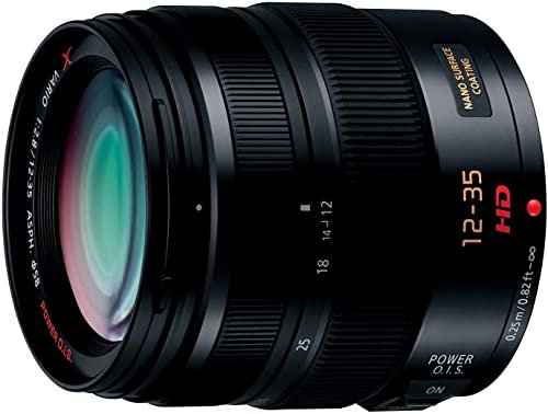 Panasonic H-HS12035E Lumix G X Pz 12-35 mm, 35 Equiv.24-70 mm, Nero