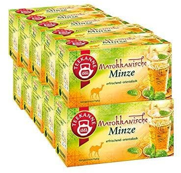 Teekanne Marokkanische Minze, 10er Pack (10 x 36 g)