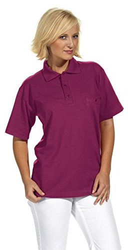 Polo Shirt 1/2 Arm Farbe beere Größe XL