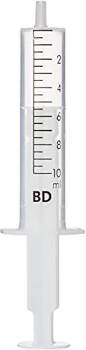 Seringue Hypodermique En Plastique Stérile Jetable 10 Ml (Paquet De 10)