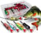Angel-Berger Wild Devil Baits Blinkersortiment in Box Blinker Kunstköder Set Löffelblinker Spoon (Barsch, 16g)