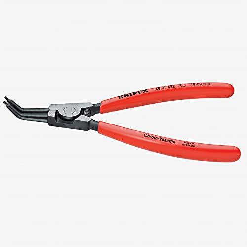 Knipex 4631A12 External 45 Degree Angled Retaining Ring Pliers 5-Inch