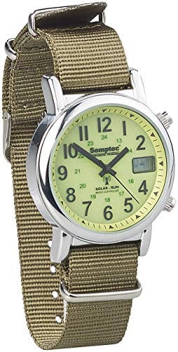 Semptec Urban Survival Technology Outdoor-Armbanduhr mit Funk und Solarbetrieb