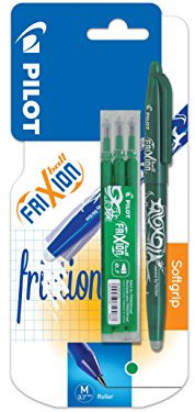 Pilot – Blisterverpackung FriXion Ball 0,7 – Roller radierbar grün