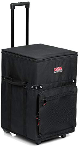 Gator Gepäckkoffer mit Rollen (GX-20) - Schwarz - 20.5 Liter - Wasserfest - 600 Denier Nylon - 4 Räder