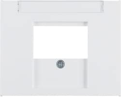 Hager 6810347009 USB-Ladeanschluss, K.x, polarweiß