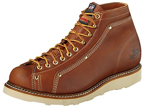 Thorogood Men Roofer Lace-to-Toe - Non-Safety Toe Boots- 6 D Brown