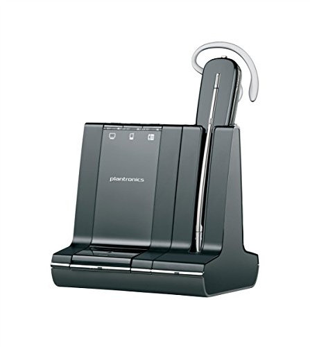 Plantronics 83542-12 - SAVI W740 DECT-HEADSET-SYSTEM - Dank der Drei-Wege-Konnektivität können Sie PC-, Festnetz- und nun auch Mobilfunkgespräche über ein einziges schnurloses Headset verwalten und zwischen ihnen wechseln.UC Standard Version