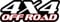 NetSpares 1 x Aufkleber 4x4 Off Road Allrad All Rad Antrieb Schwarz Weiss Sticker Tuning