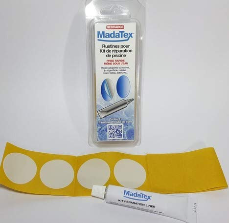 RECHARGE pour kit réparation piscine MADATEX