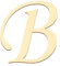 Bütic GmbH Sperrholz Buchstaben - MT5-20 - Wunschtext/Schriftzug mit Größenauswahl - Pappel 3mm, Größe:20cm, Buchstaben:großes B