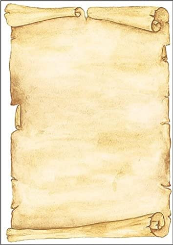 SIGEL DP153 Motiv-Papier, Briefpapier Pergament, 90 g, A4, 100 Blatt, aus nachhaltigem Papier