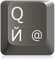 German Black Replacement Non Transparent Full Set Keyboard Stickers with White Letters