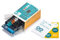Arduino Motor Shield REV3 [A000079] - Extension pour contrôler moteurs CC, pas à pas et servomoteurs, compatible avec Arduino UNO, idéale pour projets robotiques et applications de contrôle moteur.