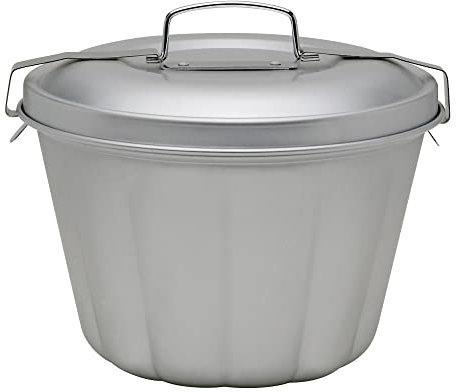 Mrs. Anderson's Baking Non-Stick Steamed Pudding Mold with Lid, 1.6-Liters