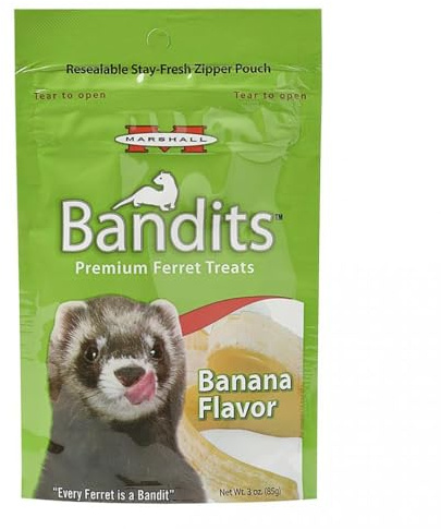 Marshall Bandit Ferret Treats Banana