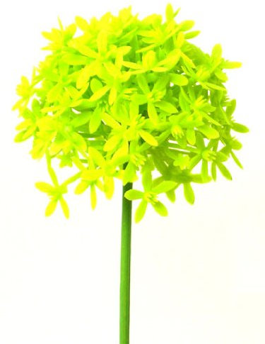 Kunstblumen Allium 52cm. Farbe HELL GRÜN