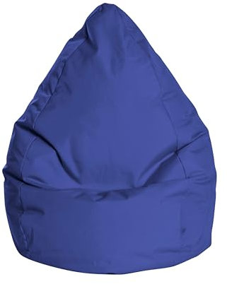 Gouchee Home Sitting Point only by Magma BeanBag Brava XL Sitzsack, ca. 70x110cm, großer Sitzsessel, Lounge-Sessel, Hülle bei 30°C waschbar, Made in Germany, dunkelblau