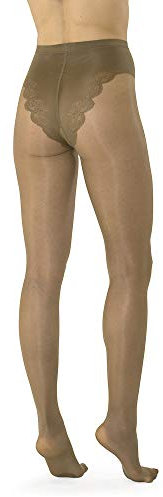 Solidea Collant 70 den NERO a maglia liscia NAOMI 70 sheer 12/15 mmHg art. 013170 Size XL