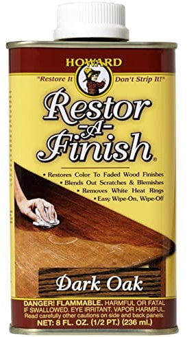 Howard Products RF8 Dark Oak Restor-A-Finish, dunkle Eiche, 236 ml, 236ml
