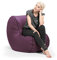 Magma-Heimtex 28742 17 Chilly Bean Scuba 108 x 75 x 70 cm, aubergine