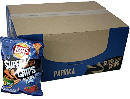 Lays Holland Super Chips 'Paprika' 20 x 40g (Riffel Chips)