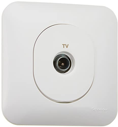 Schneider Electric S260405 Prise TV Ovalis complet