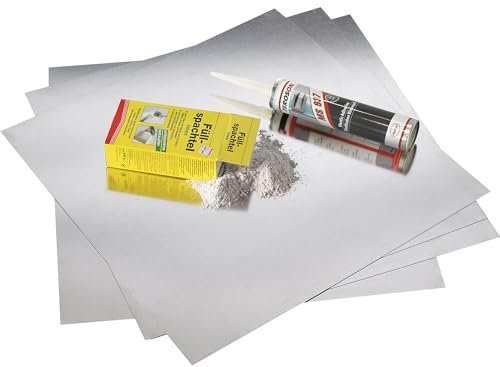 magnetoplan Magnetowand unter Tapete, 4 Platten, 1 m²